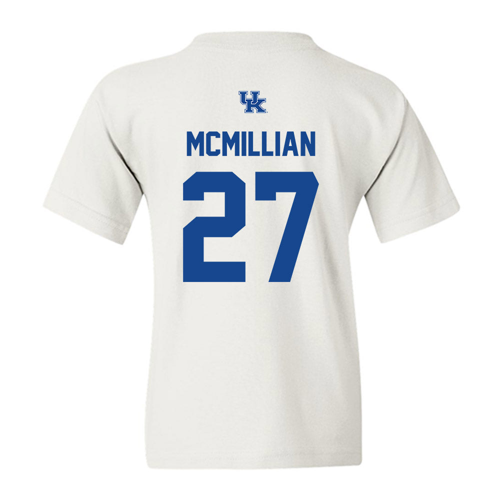 Kentucky - NCAA Football : Isaiah McMillian - Classic Shersey Youth T-Shirt-1