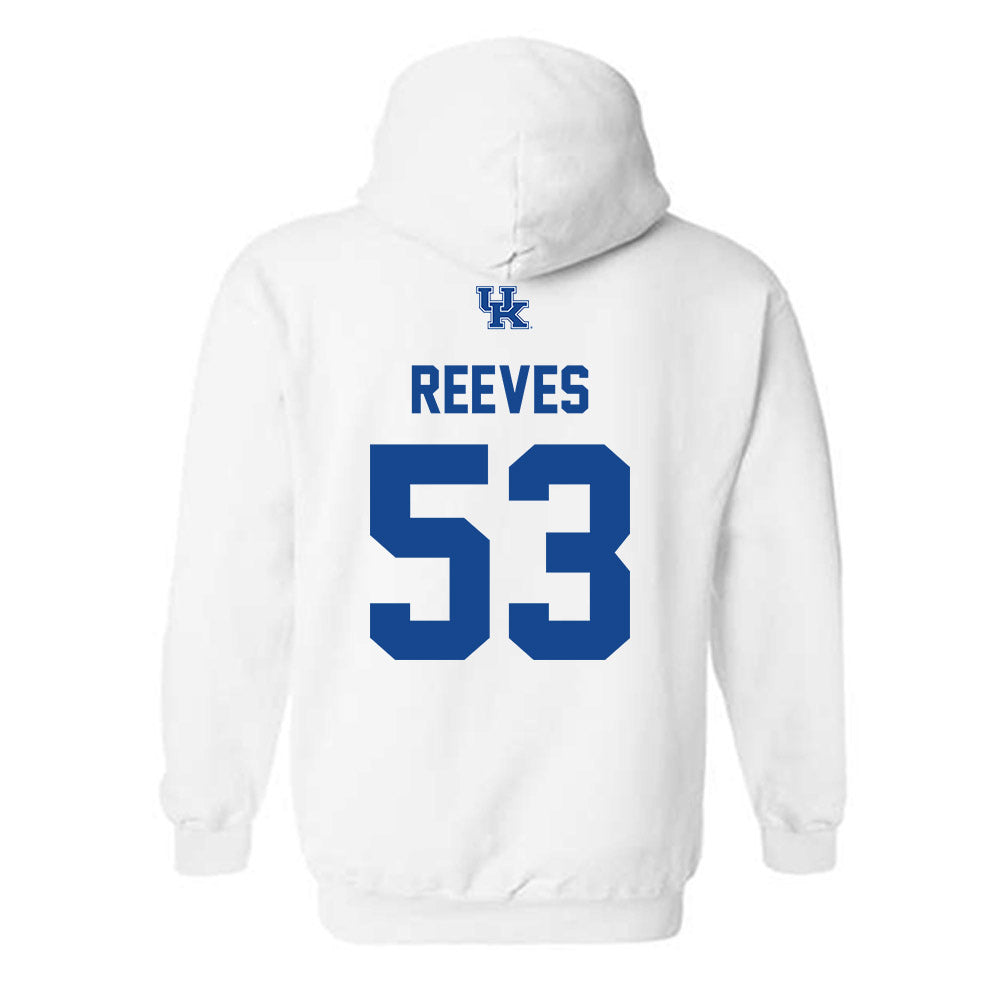 Kentucky - NCAA Football : Ben Reeves - Classic Shersey Hooded Sweatshirt-1