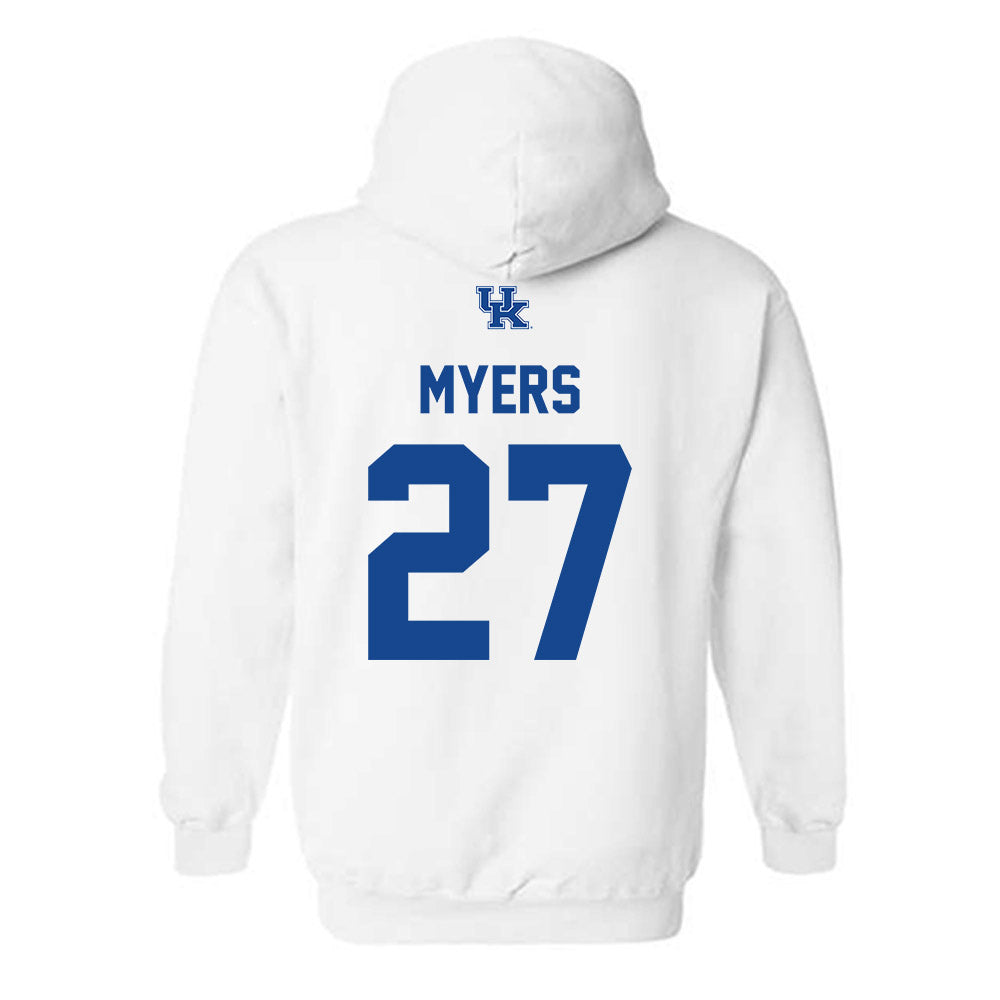Kentucky - NCAA Women's Soccer : Teagan Myers - Classic Shersey Hooded Sweatshirt-1