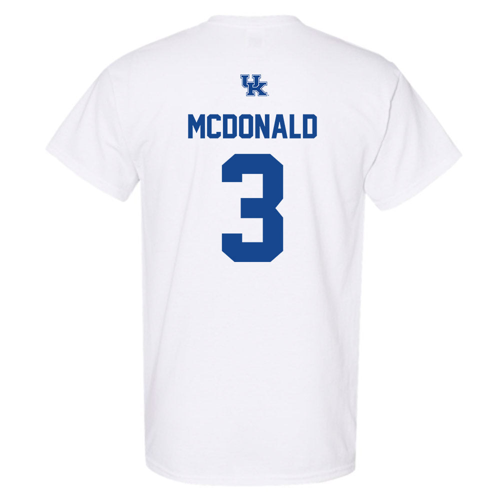 Kentucky - NCAA Women's Basketball : Emily McDonald - Classic Shersey T-Shirt-1