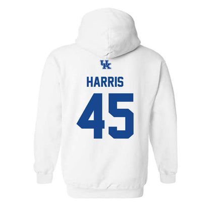 Kentucky - NCAA Baseball : Leighton Harris - Classic Fashion Shersey Hooded Sweatshirt-1