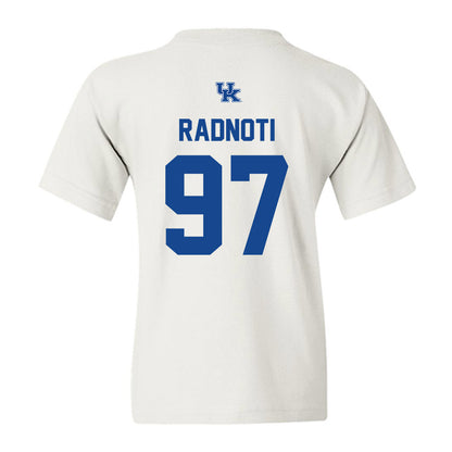 Kentucky - NCAA Football : Spencer Radnoti - Classic Shersey Youth T-Shirt-1