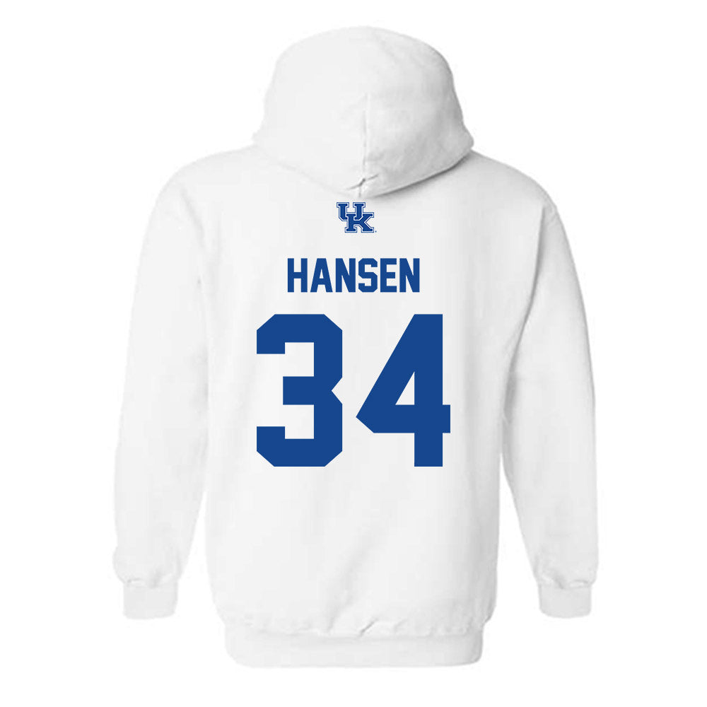 Kentucky - NCAA Baseball : Carson Hansen - Classic Fashion Shersey Hooded Sweatshirt