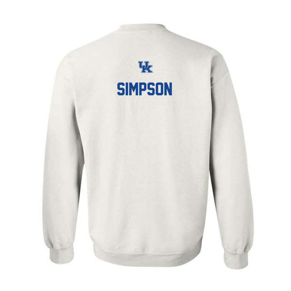 Kentucky - NCAA Women's Golf : Raleygh Simpson - Classic Shersey Crewneck Sweatshirt-1
