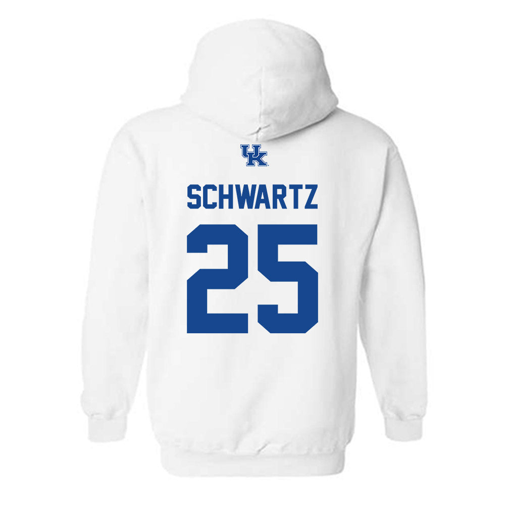 Kentucky - NCAA Baseball : Ryan Schwartz - Classic Fashion Shersey Hooded Sweatshirt