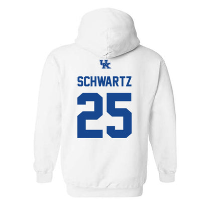 Kentucky - NCAA Baseball : Ryan Schwartz - Classic Fashion Shersey Hooded Sweatshirt