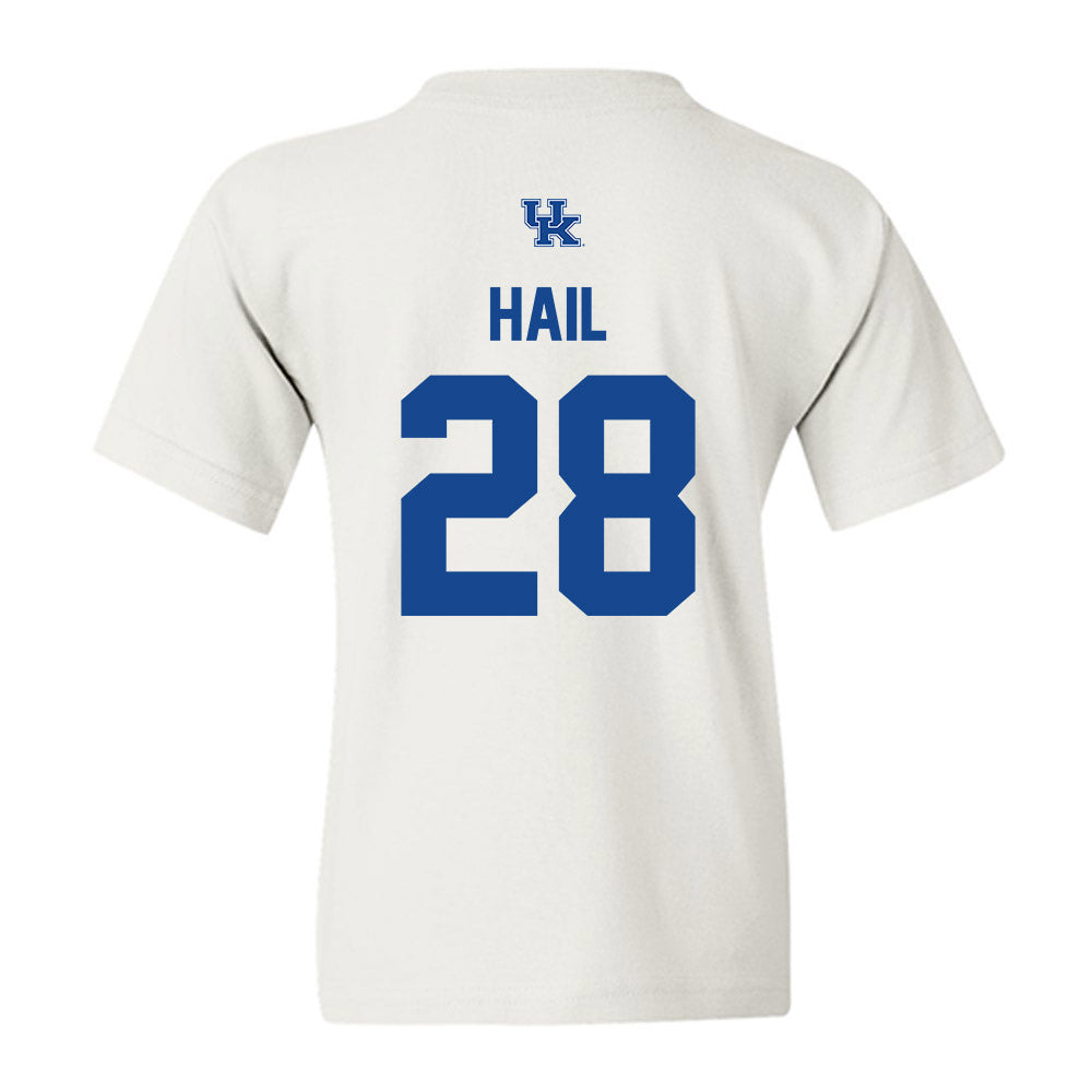 Kentucky - NCAA Baseball : Lucas Hail - Classic Shersey Youth T-Shirt-1