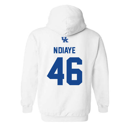 Kentucky - NCAA Men's Basketball : Ousmane N'Diaye - Classic Shersey Hooded Sweatshirt-1
