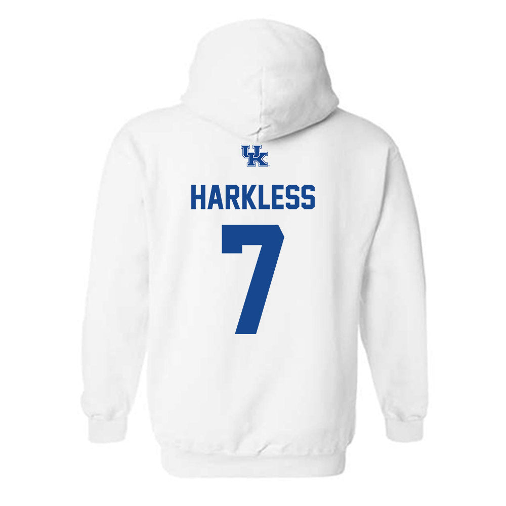 Kentucky - NCAA Football : Jamarrion Harkless - Classic Shersey Hooded Sweatshirt-1
