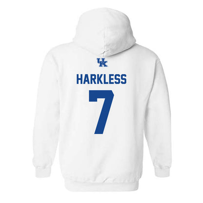 Kentucky - NCAA Football : Jamarrion Harkless - Classic Shersey Hooded Sweatshirt-1