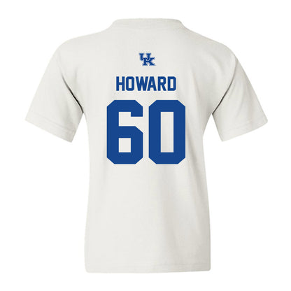 Kentucky - NCAA Football : Mason Howard - Classic Shersey Youth T-Shirt-1