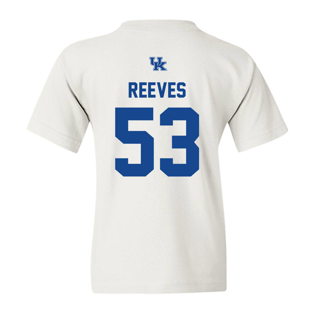 Kentucky - NCAA Football : Ben Reeves - Classic Shersey Youth T-Shirt-1