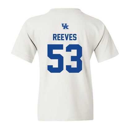 Kentucky - NCAA Football : Ben Reeves - Classic Shersey Youth T-Shirt-1