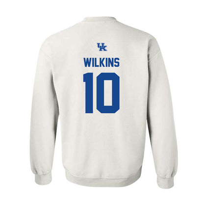 Kentucky - NCAA Men's Basketball : Alex Wilkins - Classic Shersey Crewneck Sweatshirt-1