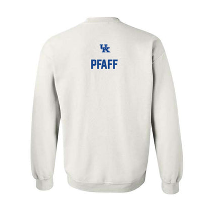 Kentucky - NCAA Women's Swimming & Diving : Kristy Pfaff - Classic Shersey Crewneck Sweatshirt-1