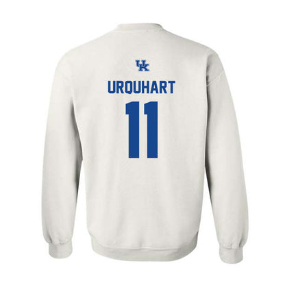 Kentucky - NCAA Football : Braxton Urquhart - Classic Shersey Crewneck Sweatshirt-1