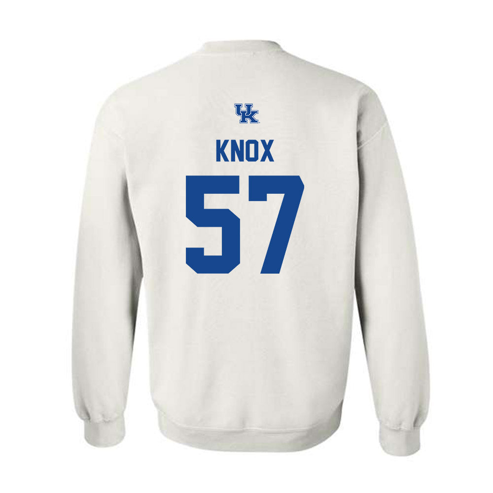 Kentucky - NCAA Football : Jordan Knox - Classic Shersey Crewneck Sweatshirt-1