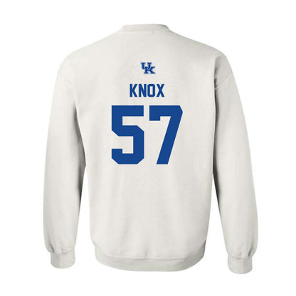 Kentucky - NCAA Football : Jordan Knox - Classic Shersey Crewneck Sweatshirt-1