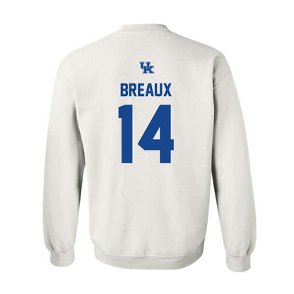 Kentucky - NCAA Women's Volleyball : Bryah Breaux - Classic Shersey Crewneck Sweatshirt-1