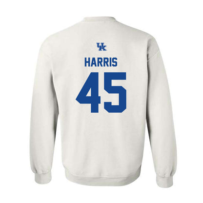 Kentucky - NCAA Baseball : Leighton Harris - Classic Fashion Shersey Crewneck Sweatshirt-1