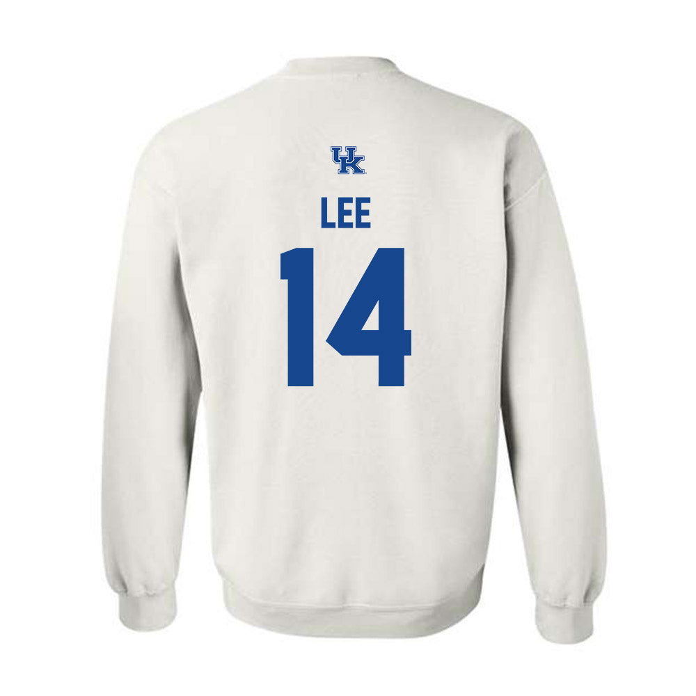 Kentucky - NCAA Men's Soccer : Michael Lee - Classic Shersey Crewneck Sweatshirt-1