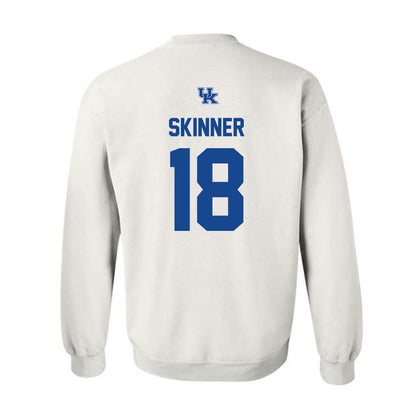 Kentucky - NCAA Football : Mikkel Skinner - Classic Shersey Crewneck Sweatshirt-1