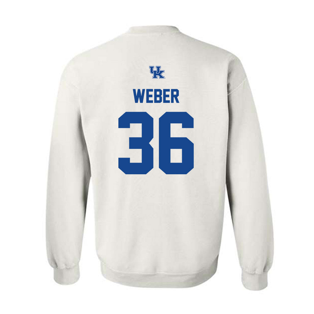 Kentucky - NCAA Football : Andrew Weber - Classic Fashion Shersey Crewneck Sweatshirt