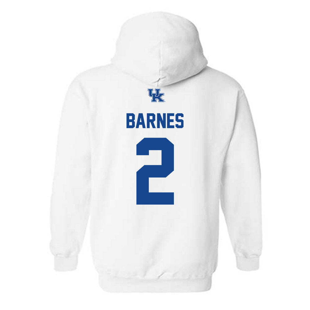 Kentucky - NCAA Football : Jovantae Barnes - Classic Shersey Hooded Sweatshirt-1
