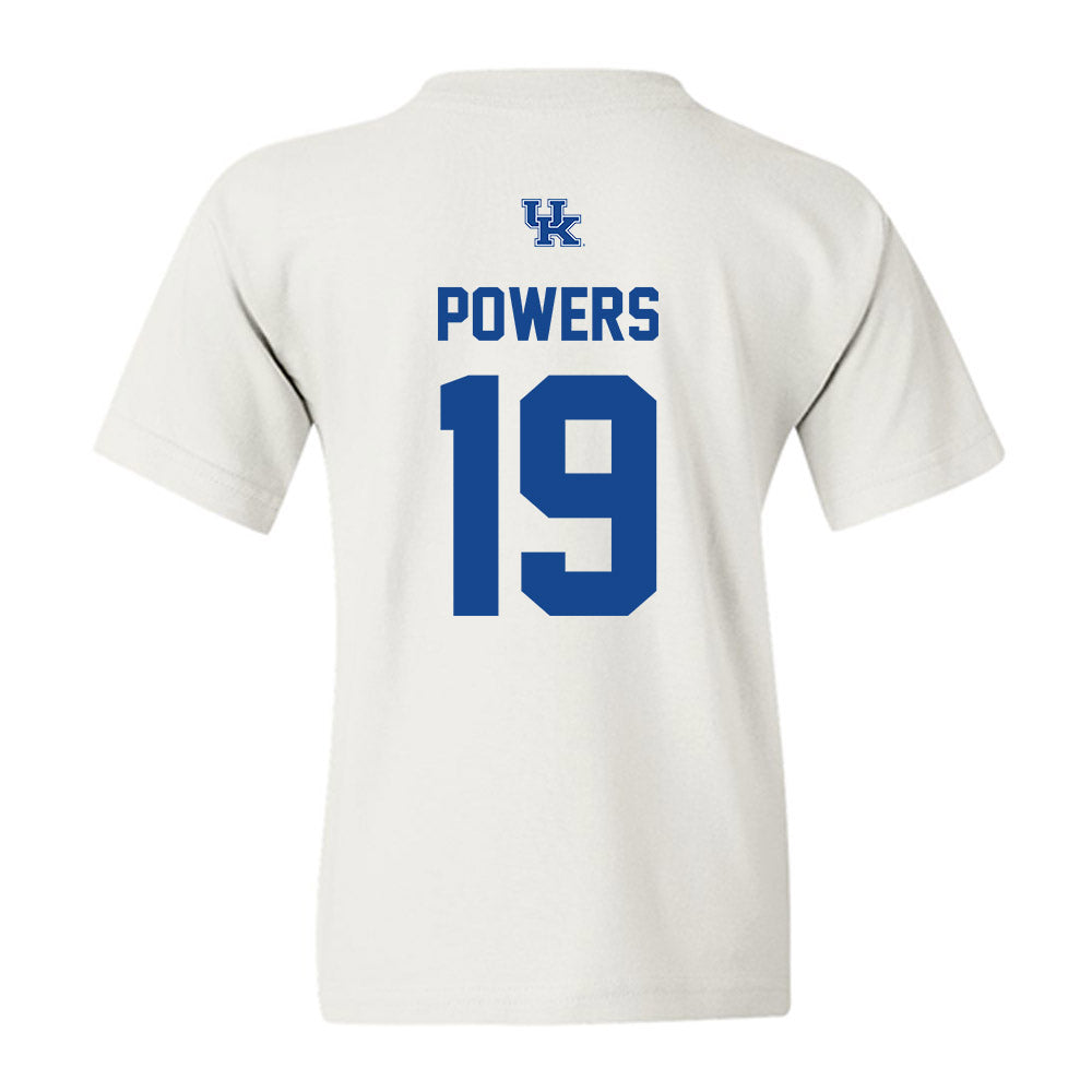 Kentucky - NCAA Women's Soccer : Rayna Powers - Classic Shersey Youth T-Shirt-1