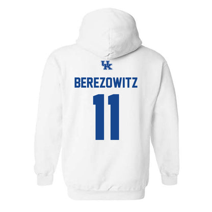 Kentucky - NCAA Women's Volleyball : Molly Berezowitz - Classic Shersey Hooded Sweatshirt-1