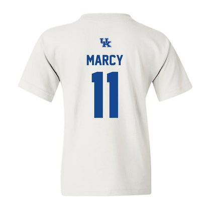 Kentucky - NCAA Baseball : Will Marcy - Classic Fashion Shersey Youth T-Shirt-1