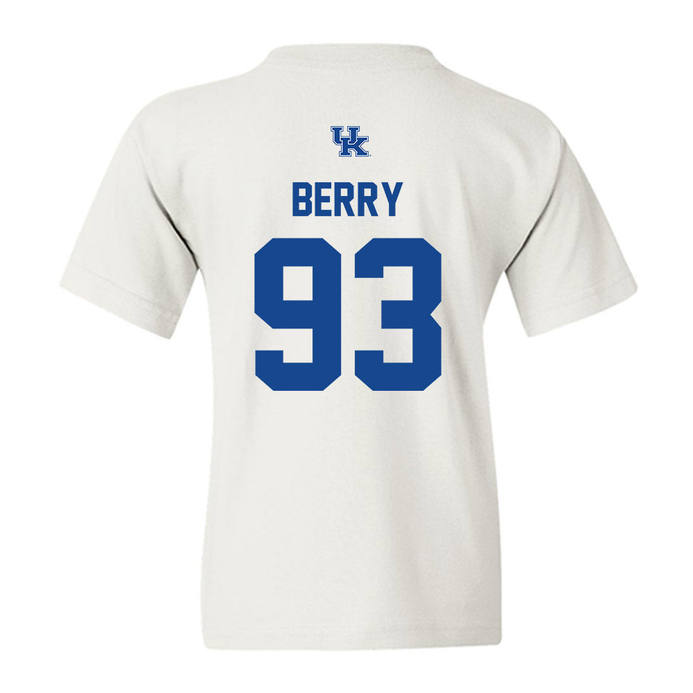 Kentucky - NCAA Football : Wilson Berry - Classic Shersey Youth T-Shirt-1