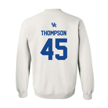 Kentucky - NCAA Football : Kris Thompson - Classic Shersey Crewneck Sweatshirt-1