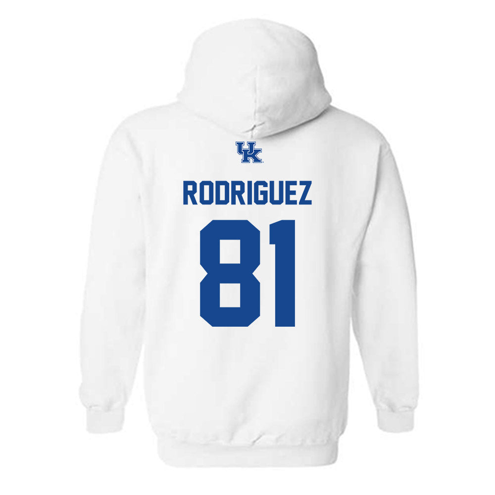 Kentucky - NCAA Football : Willie Rodriguez - Classic Shersey Hooded Sweatshirt-1