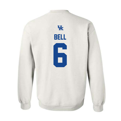 Kentucky - NCAA Baseball : Tyler Bell - Classic Shersey Crewneck Sweatshirt-1