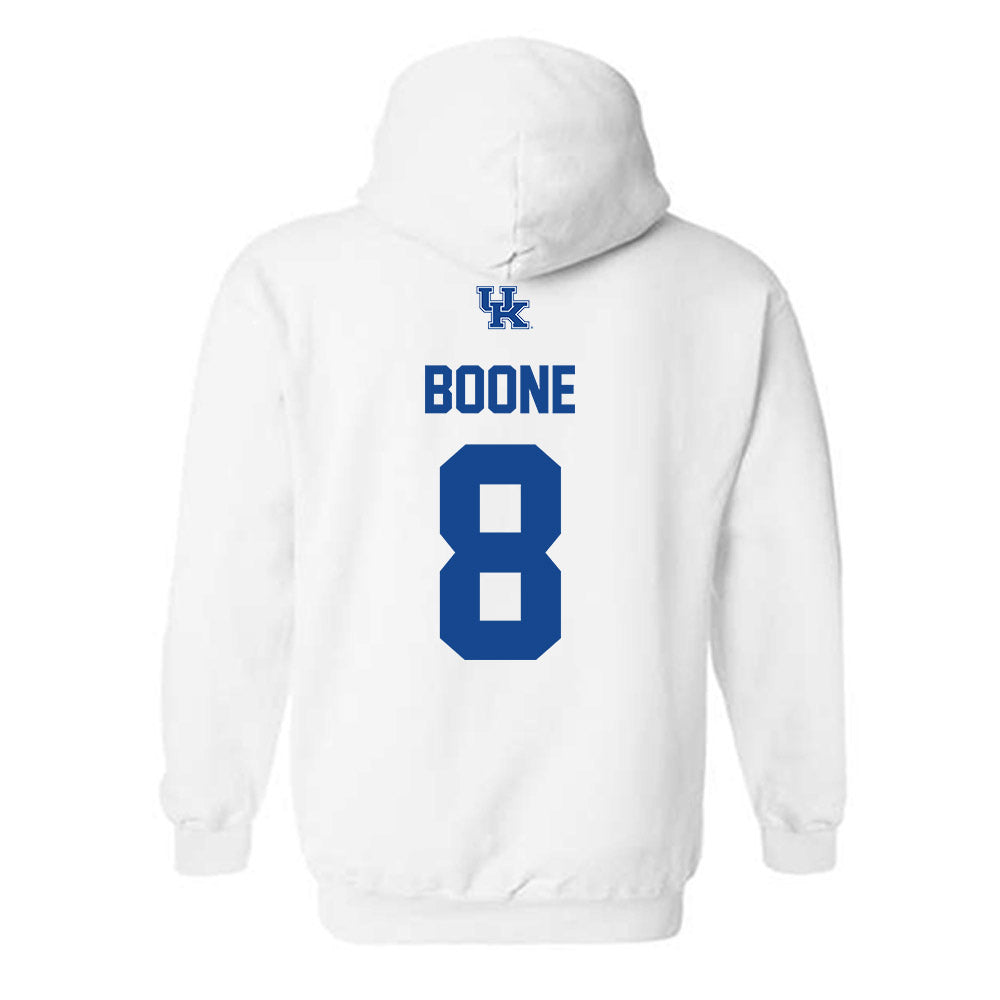 Kentucky - NCAA Women's Basketball : Asia Boone - Classic Shersey Hooded Sweatshirt-1