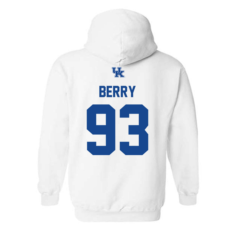 Kentucky - NCAA Football : Wilson Berry - Classic Shersey Hooded Sweatshirt-1