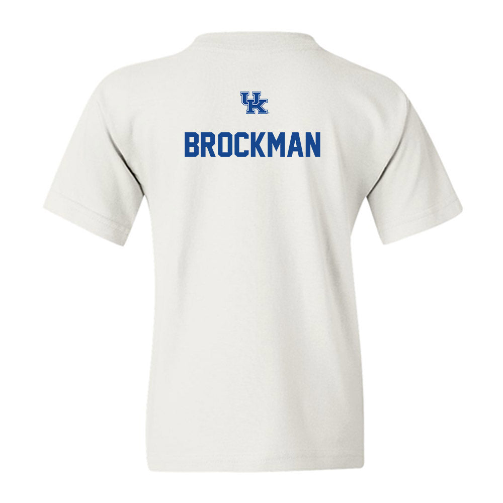 Kentucky - NCAA Cheerleading : Nathan Brockman - Classic Shersey Youth T-Shirt-1