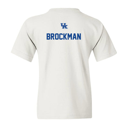 Kentucky - NCAA Cheerleading : Nathan Brockman - Classic Shersey Youth T-Shirt-1