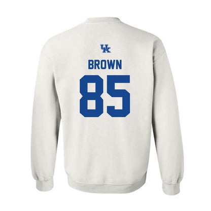 Kentucky - NCAA Football : Elijah Brown - Classic Shersey Crewneck Sweatshirt-1