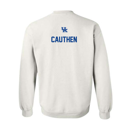Kentucky - NCAA Men's Golf : Charles Cauthen - Classic Shersey Crewneck Sweatshirt-1