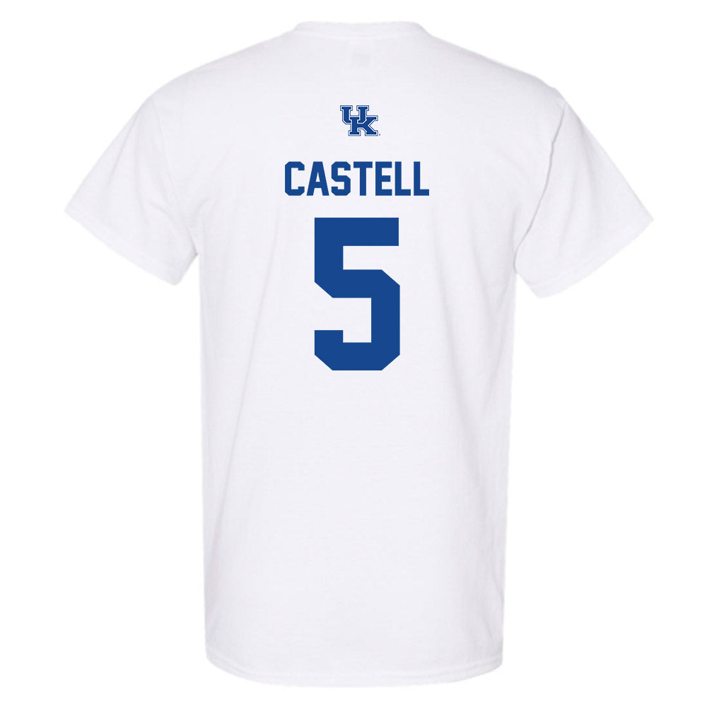 Kentucky - NCAA Football : Jordan Castell - Classic Shersey T-Shirt-1