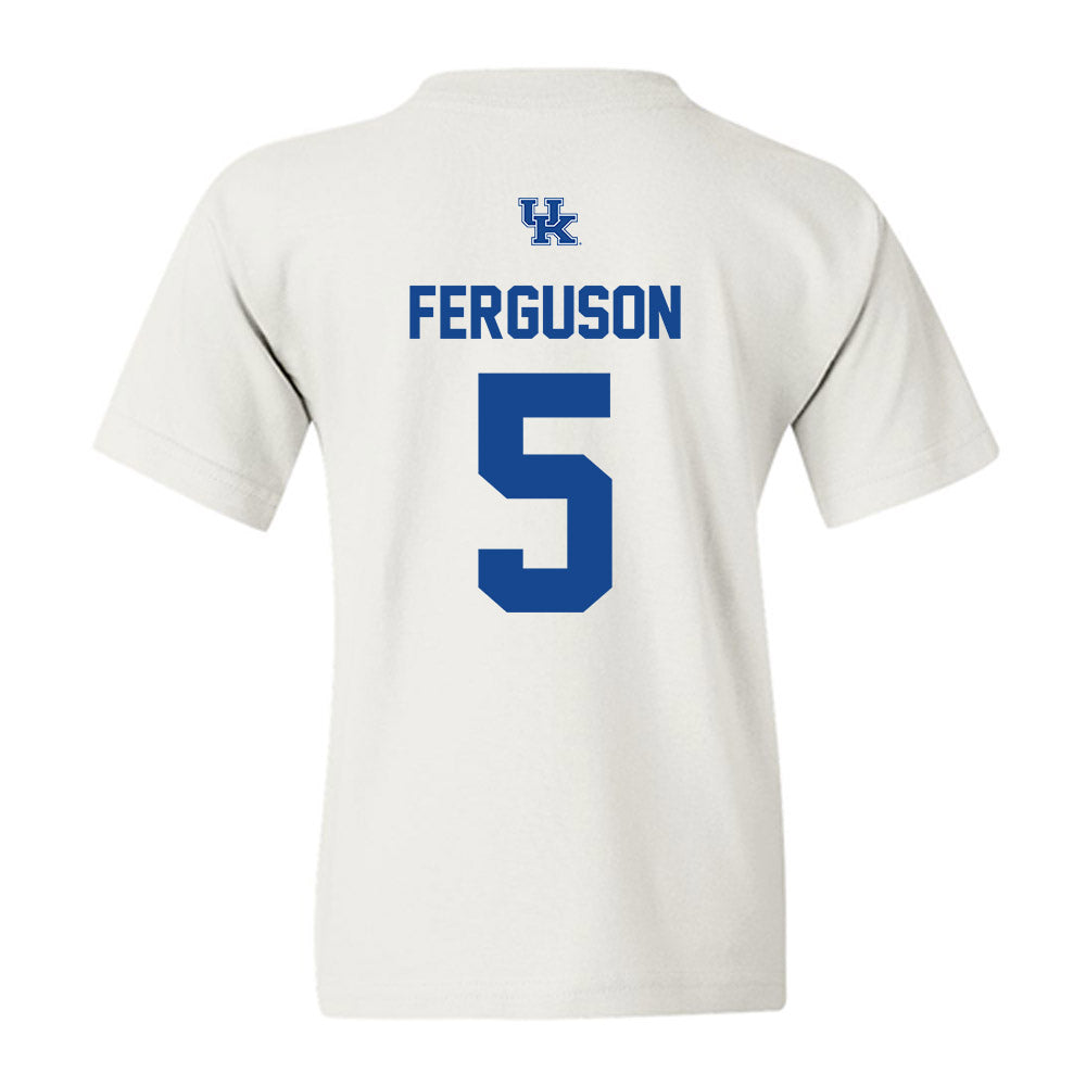 Kentucky - NCAA Football : Ja'Kayden Ferguson - Classic Shersey Youth T-Shirt-1