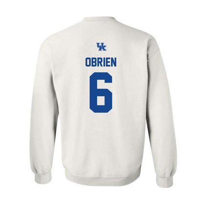 Kentucky - NCAA Women's Volleyball : Kassie OBrien - Classic Shersey Crewneck Sweatshirt-1