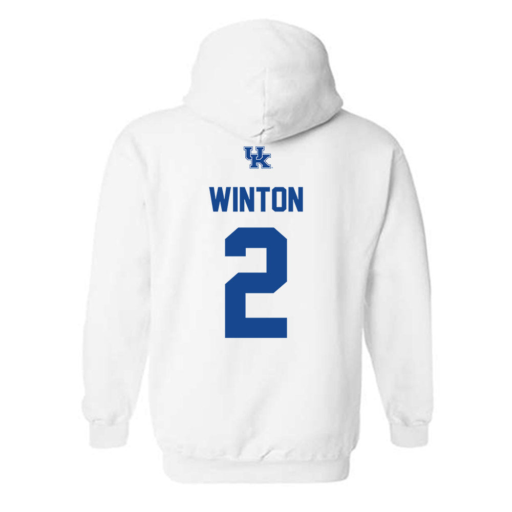 Kentucky - NCAA Women's Soccer : Isa Winton - Classic Shersey Hooded Sweatshirt-1