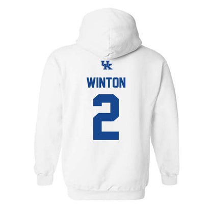 Kentucky - NCAA Women's Soccer : Isa Winton - Classic Shersey Hooded Sweatshirt-1