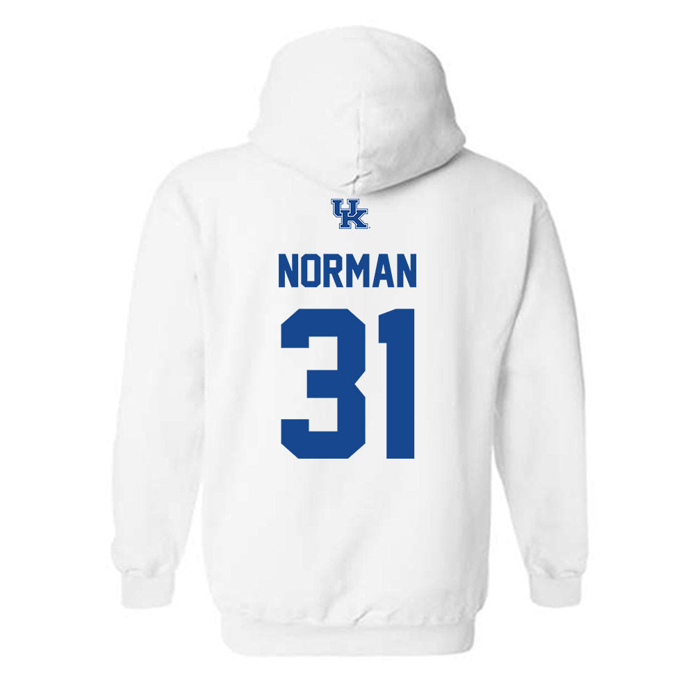 Kentucky - NCAA Football : Quintavion Norman - Classic Shersey Hooded Sweatshirt-1