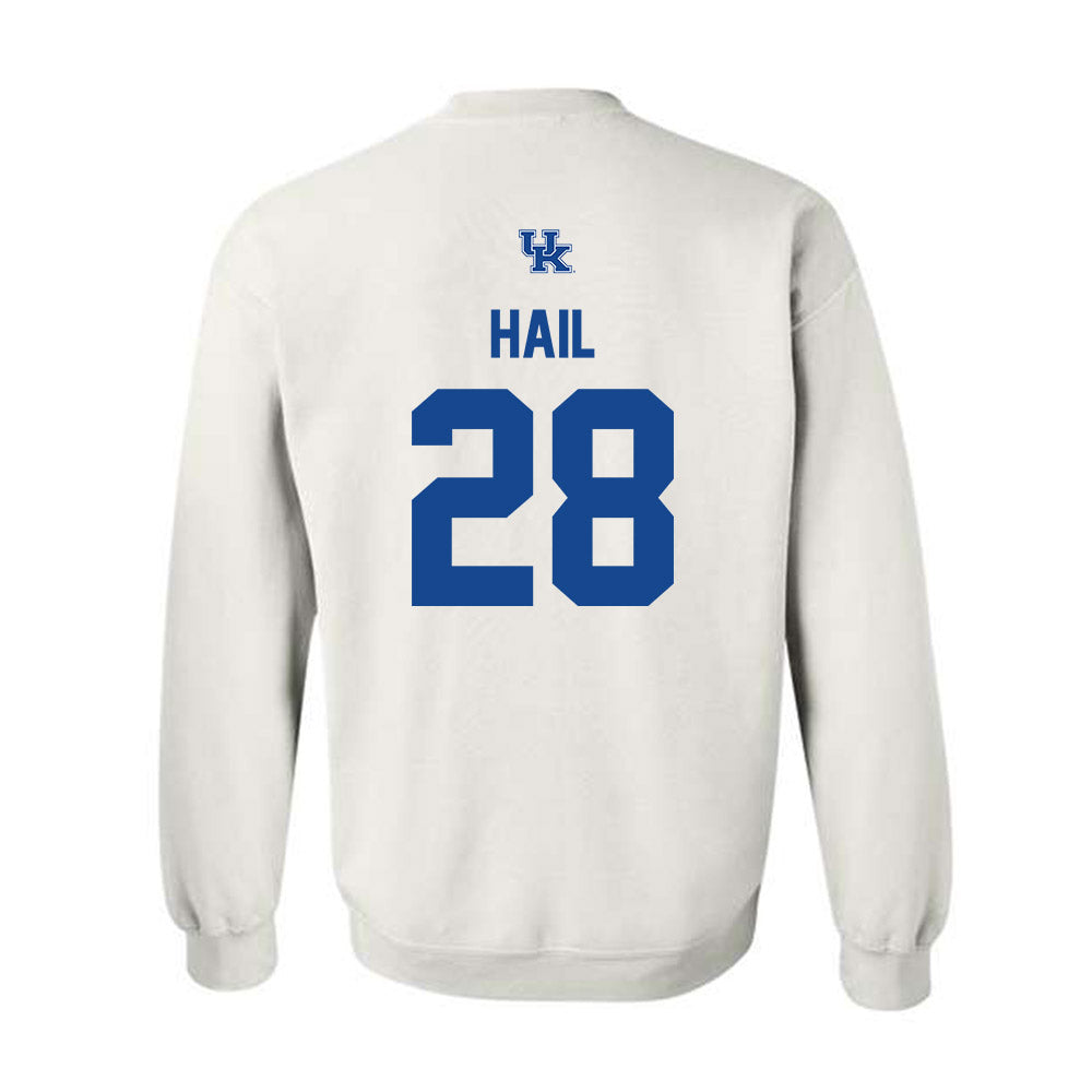 Kentucky - NCAA Baseball : Lucas Hail - Classic Shersey Crewneck Sweatshirt-1