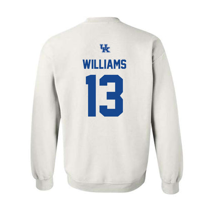 Kentucky - NCAA Football : Dyllon Williams - Classic Shersey Crewneck Sweatshirt-1
