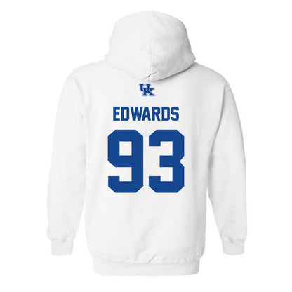 Kentucky - NCAA Football : Kalen Edwards - Classic Shersey Hooded Sweatshirt-1